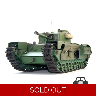 Radio Remote Control RC 1/16 Churchill Main Battle Tank